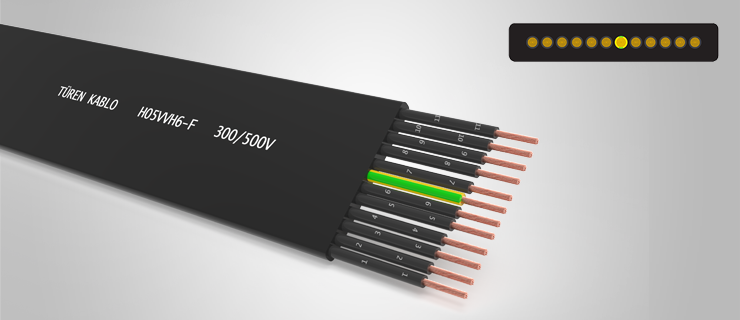 Yassı Asansör Kablosu